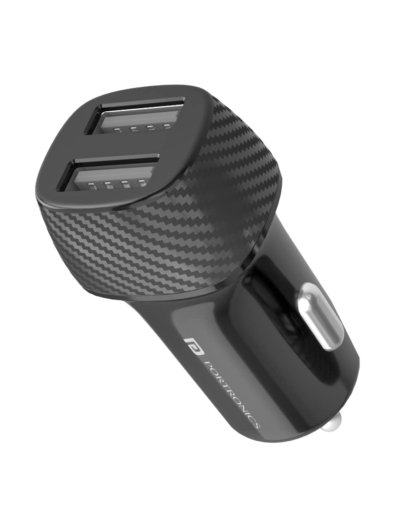 Portronics Car Power 5 Car Charger  with Dual USB Port
