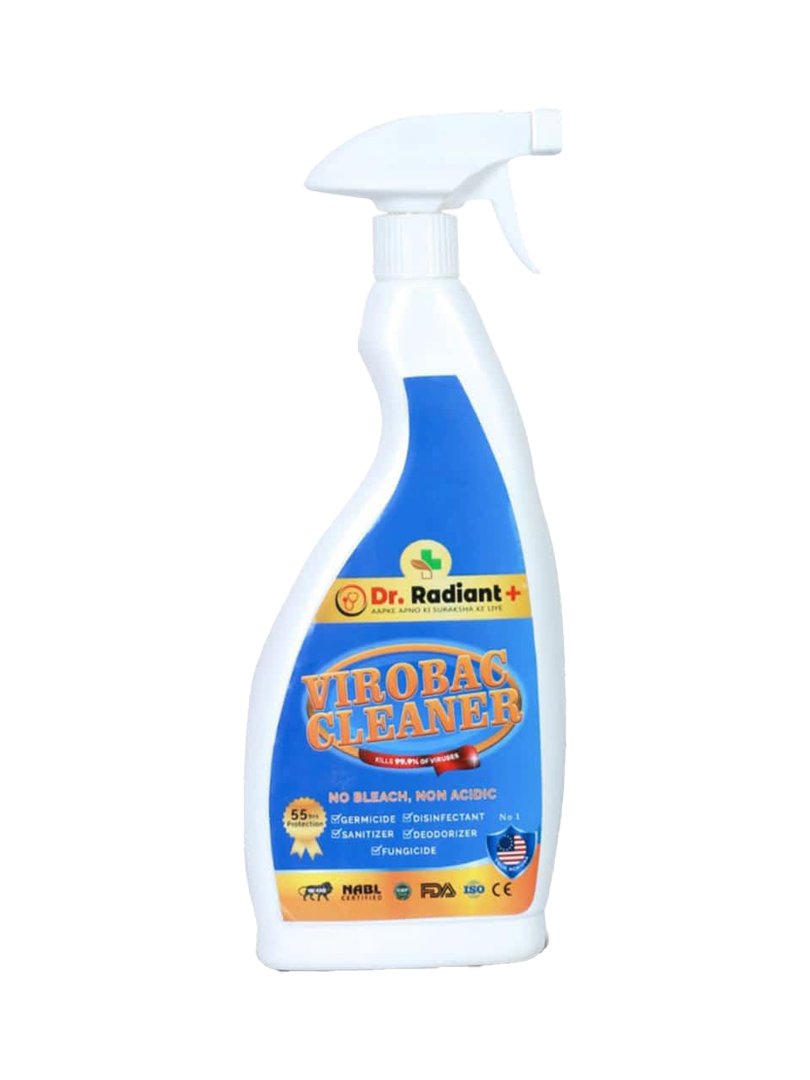 Virobac Surface Disinfectant | Germicidal, Deodorizer, Fungicidal | Formulated in USA | Tested Covid-19 protection up to 55 hours | 600 ml | MRP