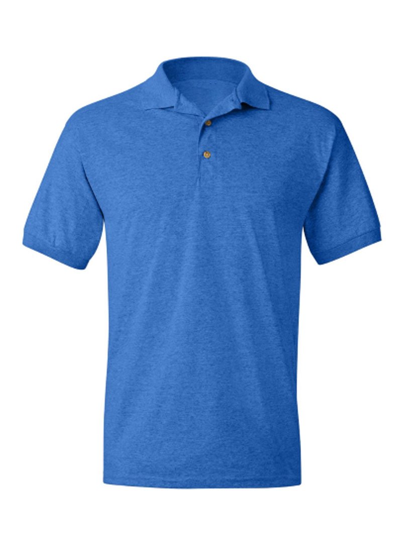 SCOTT   MEN'S POLO T- SHIRTS - ROYAL MELANGE