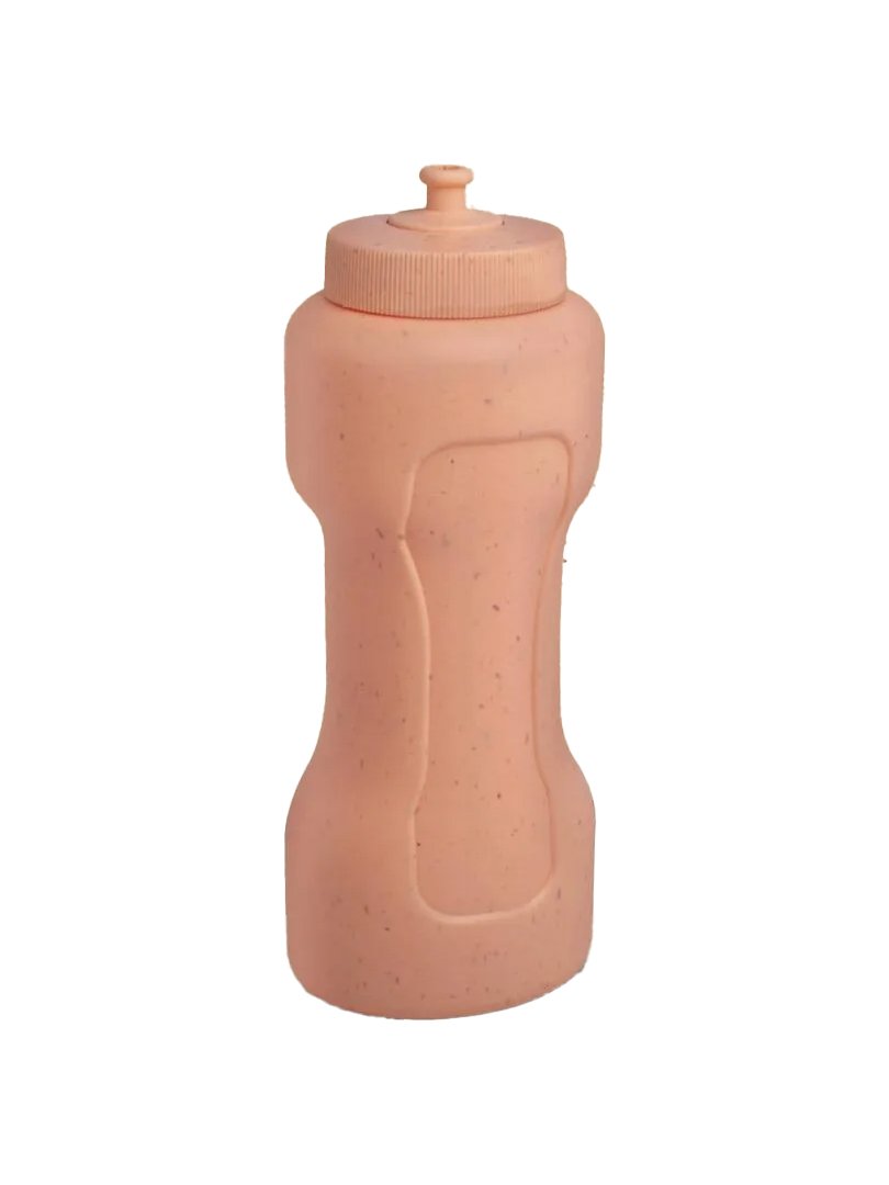 Dumbbell Eco 750: Dumbbell shape water bottle | Made from Wheat Fiber | 100% recyclable | 750ml approx